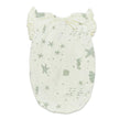 Organic Flutter Button Bunsuit - Sugar Cookie