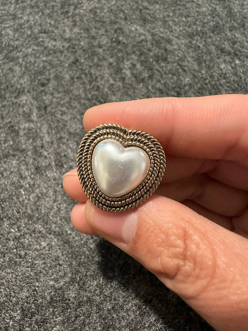 Fancy Metal Gem Shoe Charm