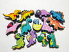 DELETE DUPLICATE Pick your own Cartoon Dinosaurs shoe charms