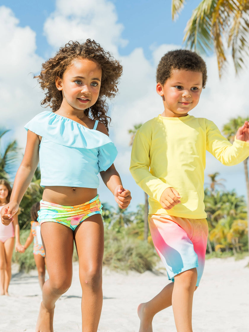 Beach Paradise Swim Trunks