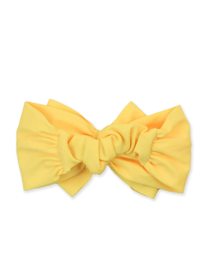Neon Yellow Swim Bow Headband