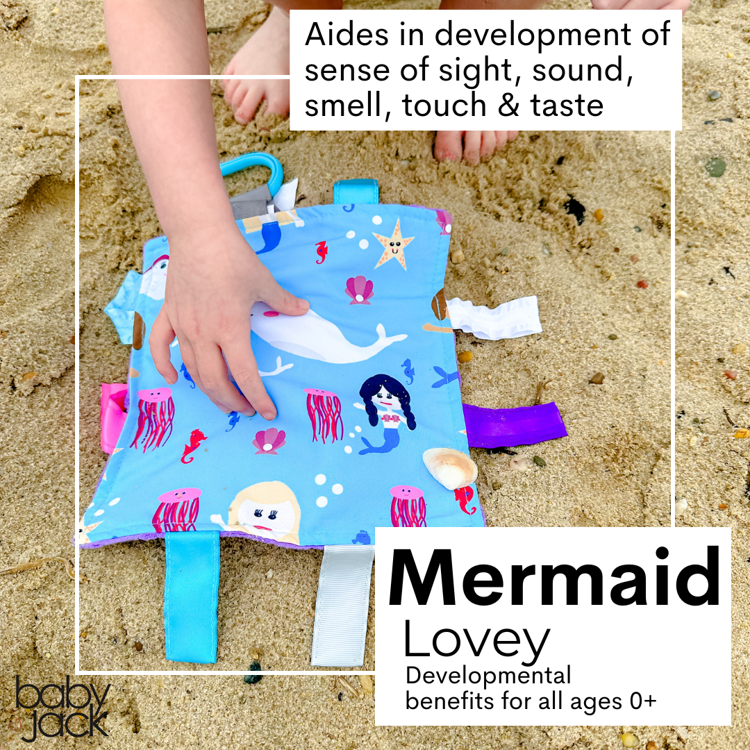Mermaid Narwhals Seahorse Learning Lovey Collection
