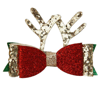 Red Reindeer Bow