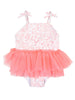 By the Seaside Tulle Skirted Tie Shoulder One Piece
