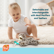 RaZbuddy Sam Sloth Paci/Teether Holder