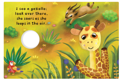 Little Giraffe Finger Puppet Book
