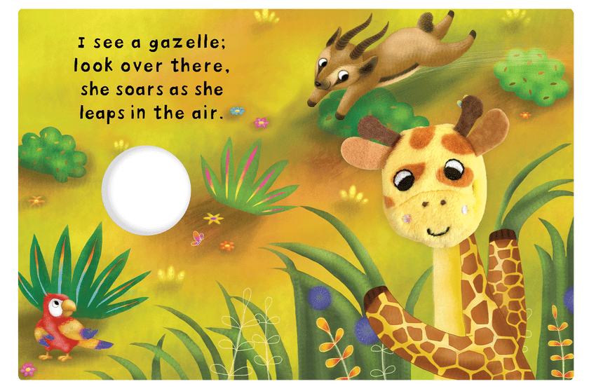 Little Giraffe Finger Puppet Book