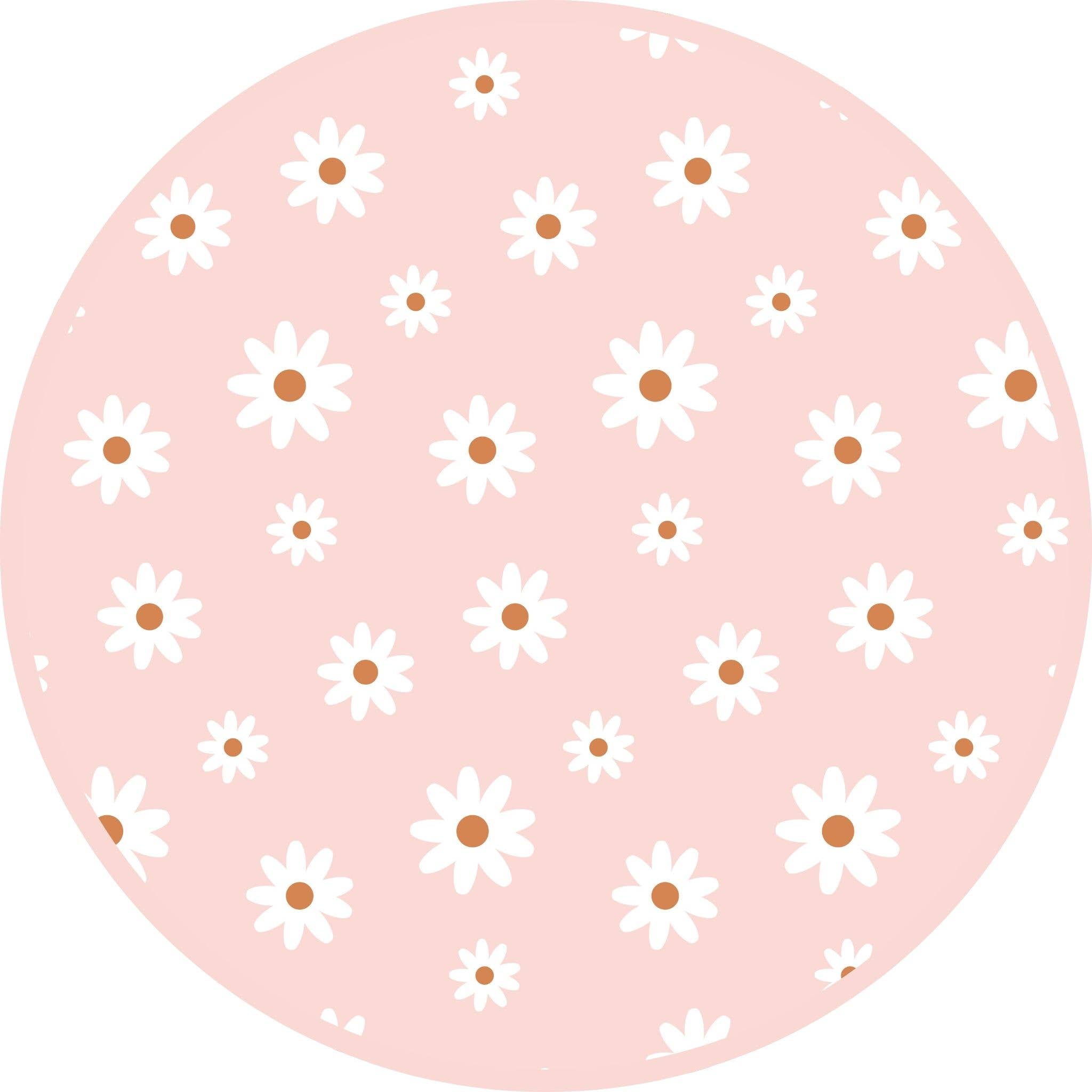 Pink Daisy Bamboo Baby Lovey