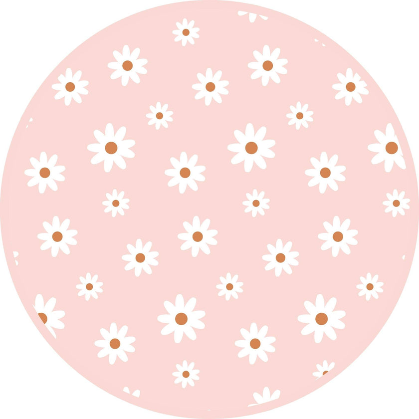 Pink Daisy Bamboo Baby Lovey