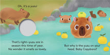 Finger Puppet Board Book- Baby Capybara