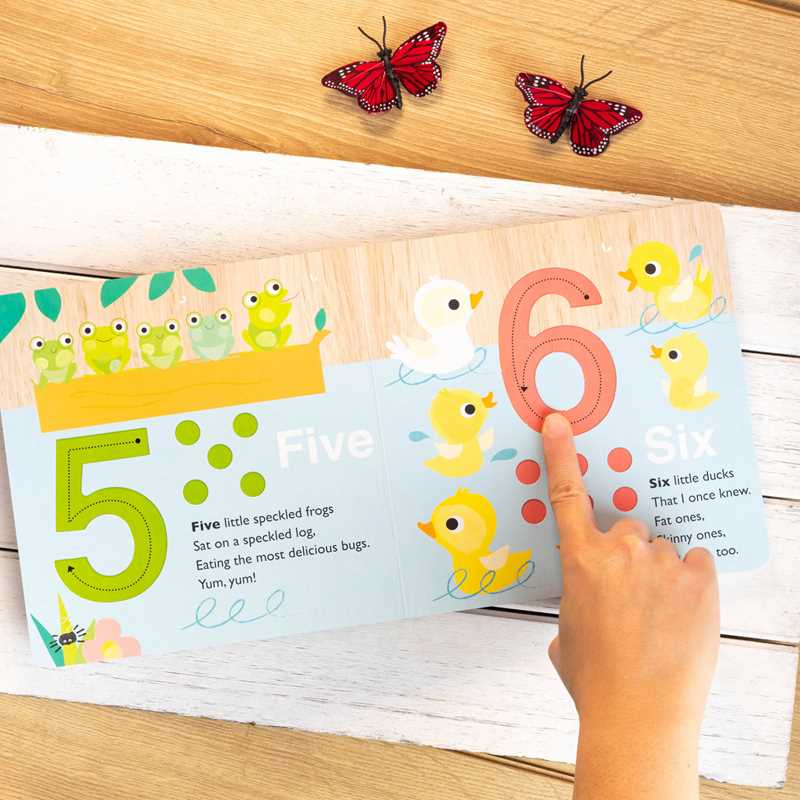 Touch and Trace: 1, 2, 3 Count with Me Board Book