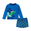Alligator Graphic Raglan Rashguard and Boardshort