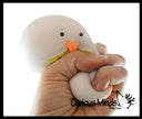 Seagull Squishy Squeeze Stress Ball Soft Doh Filling Toy