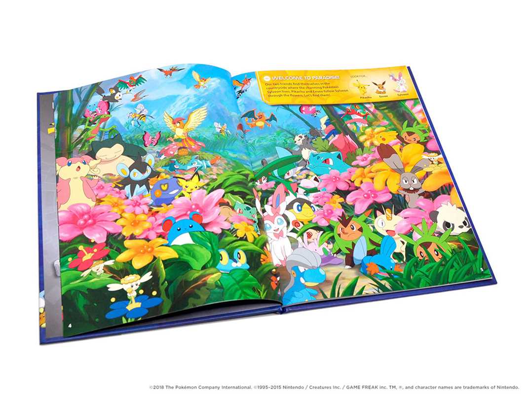 Pokémon Seek and Find: Pikachu Book