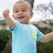 Electric Bite Shortie Bamboo Romper