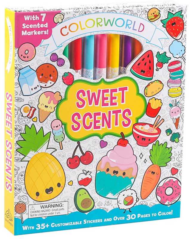 ColorWorld: Sweet Scents Activity Book