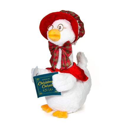 Carolin' Mother Goose (Animated Singing Christmas Plush Toy)
