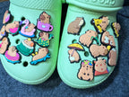 Capybara Shoe Charms