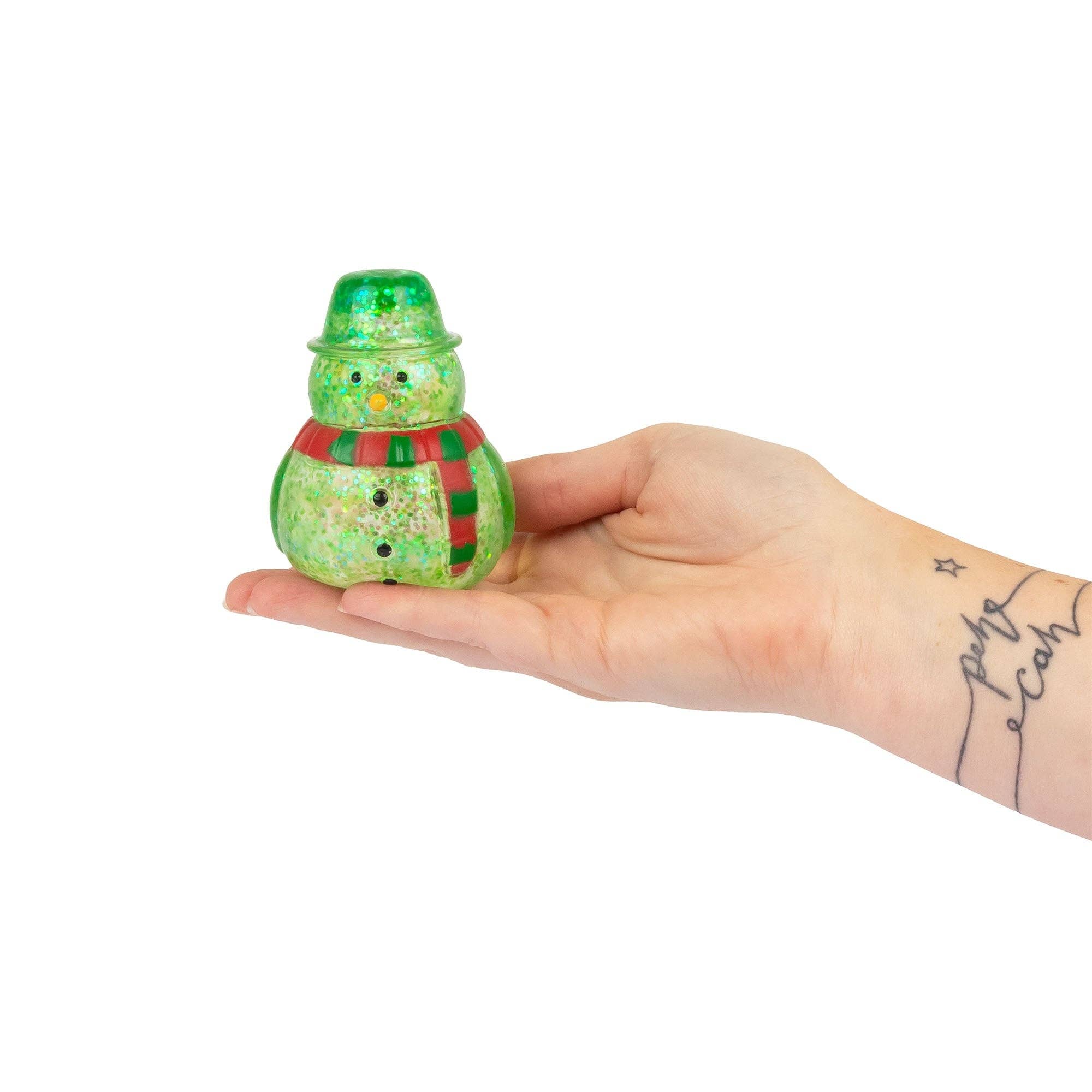 Scrunchems Sugar Snowman Squishy Fidget Toy