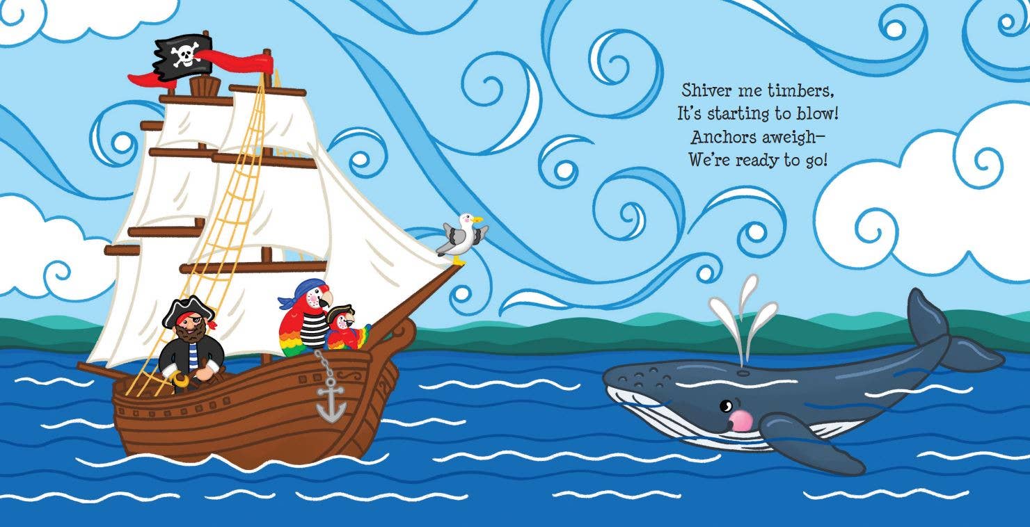Hello, Pirates! Board Book
