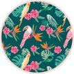 Isla Botánica Tropical Birds Bamboo Convertible Footie Romper