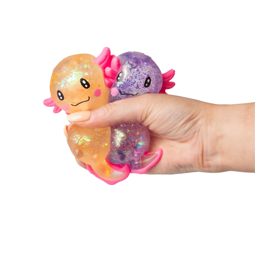 Scrunchems® Sugar Axolotl Squishy Fidget Toy (1pc)
