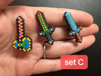Minecraft Shoe Charms
