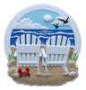 Beach Chair Family Series Personalized Ornament