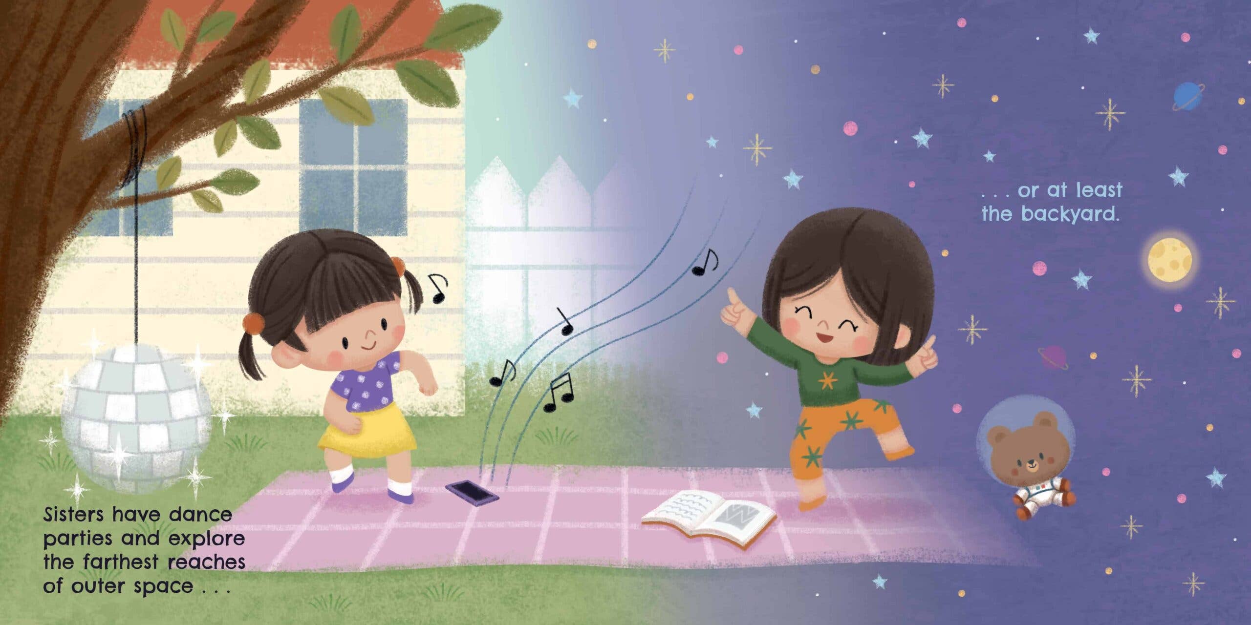 Sisters Are Sisters Forever Board Book