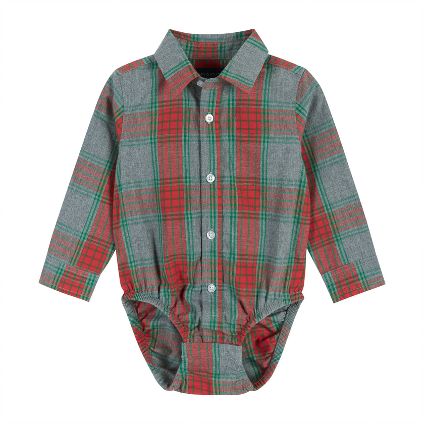 Sweater Vest Set - Holiday Grey 4 Piece