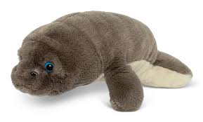Manatee The Drift Trackable Plush Stuffed Animal