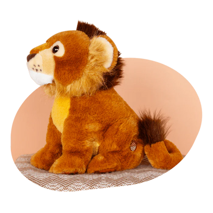 Lion The Excursion Trackable Plush Stuffed Animal