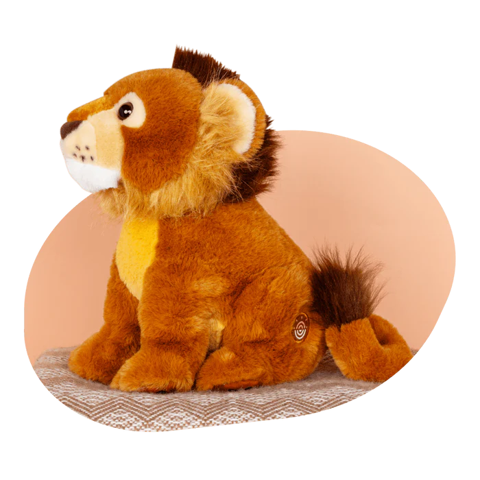 Lion The Excursion Trackable Plush Stuffed Animal