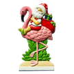 Santa Flamingo Personalized Christmas Ornament NT338