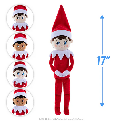 Elf on the Shelf Plushee Pals Boy with Blue Eyes