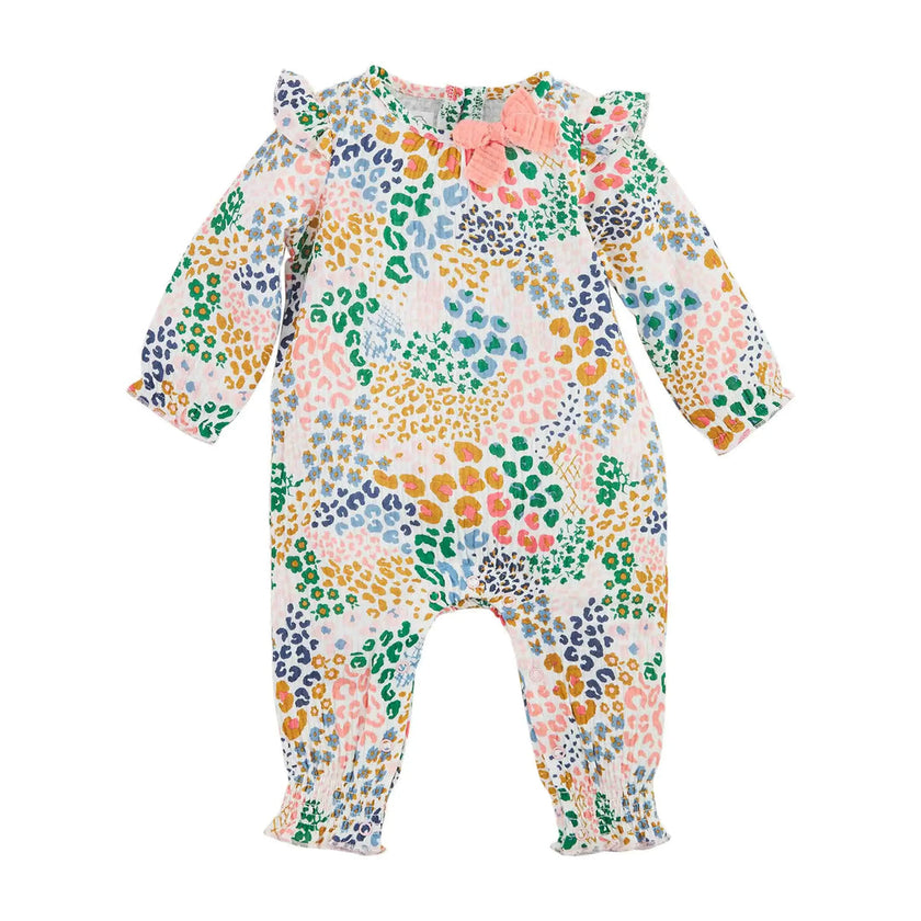 Rainbow Leopard One-Piece