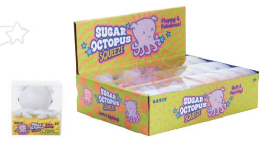 Sugar Octopus Squeezy Squishy Toy