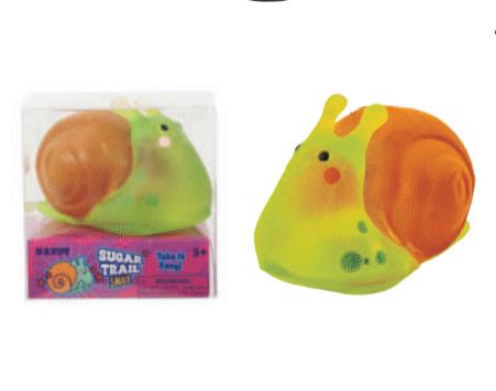 SugarTrail Snail Squeezy Squishy Toy