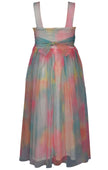 Rainbow One Shoulder Maxi Dress