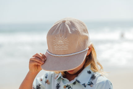 Brown Sugar Snapback Corduroy Hat