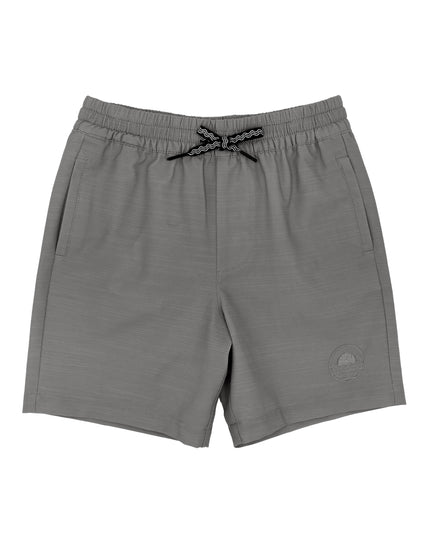 Smoked Grey Buckle Up Hybrid Shorts