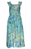 Green Flutter Romper Dress