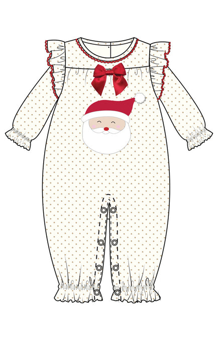 Santa Applique Coverall