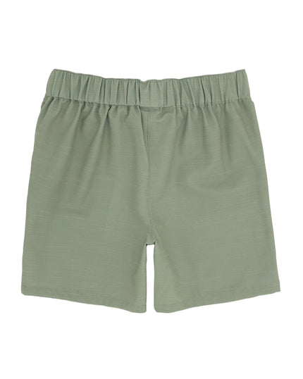 Mineral Green Buckle Up Hybrid Shorts