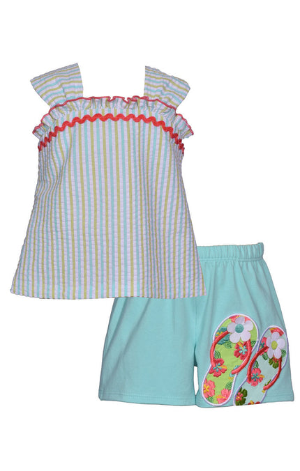 Flip Flop Applique Set
