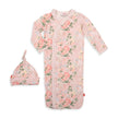 Ainslee Ruffle Placket Magnetic Gown Set