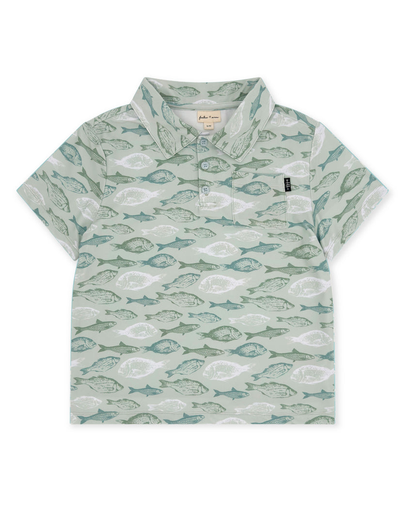 Sage Feel Good Tech Polo
