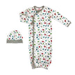 Dino Expedition Organic Cotton Magnetic Gown Set