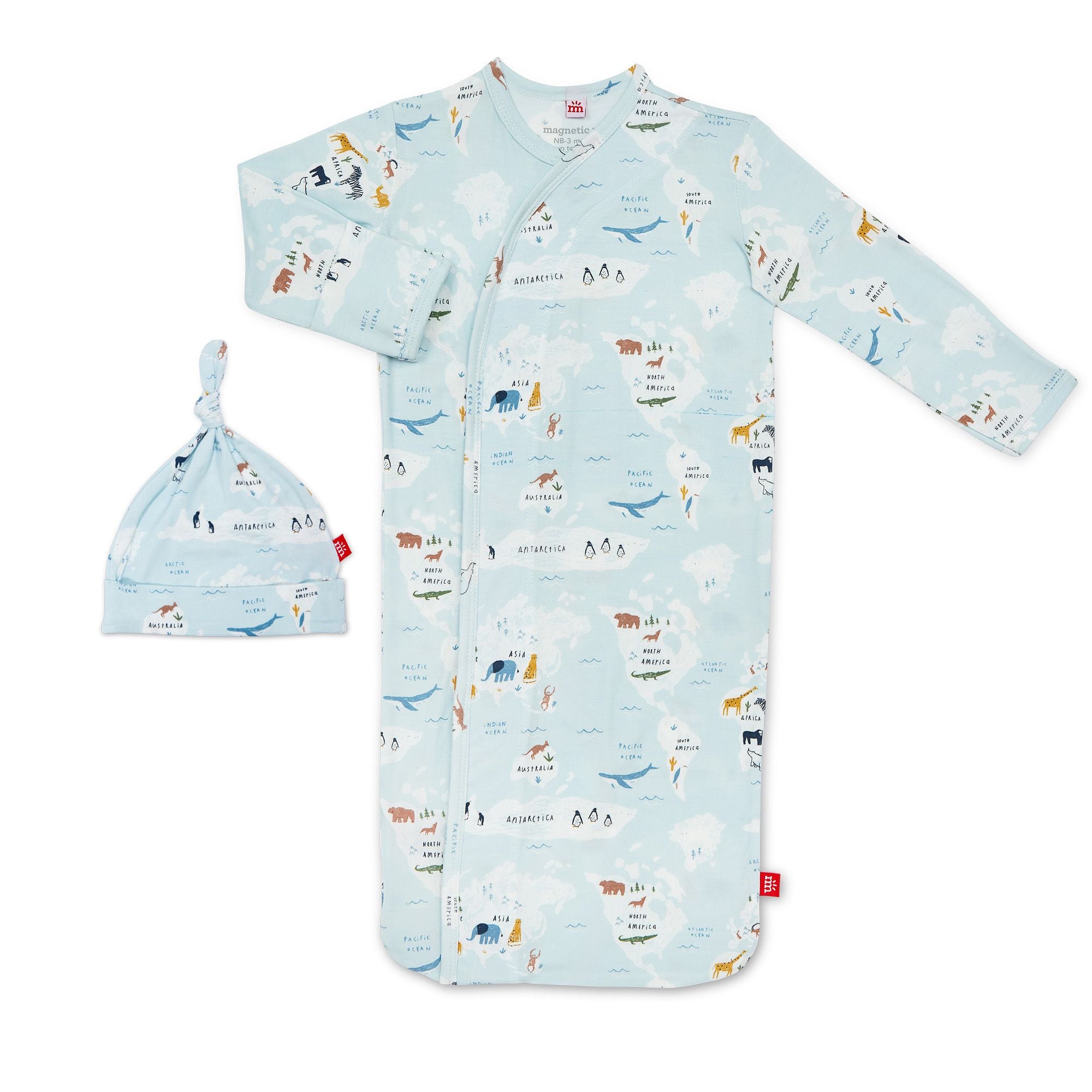 Sea The World Modal Magnetic Gown Set