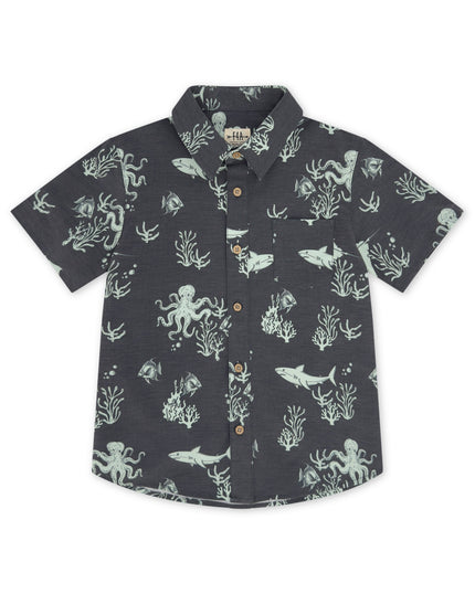 Black Sand Button Down